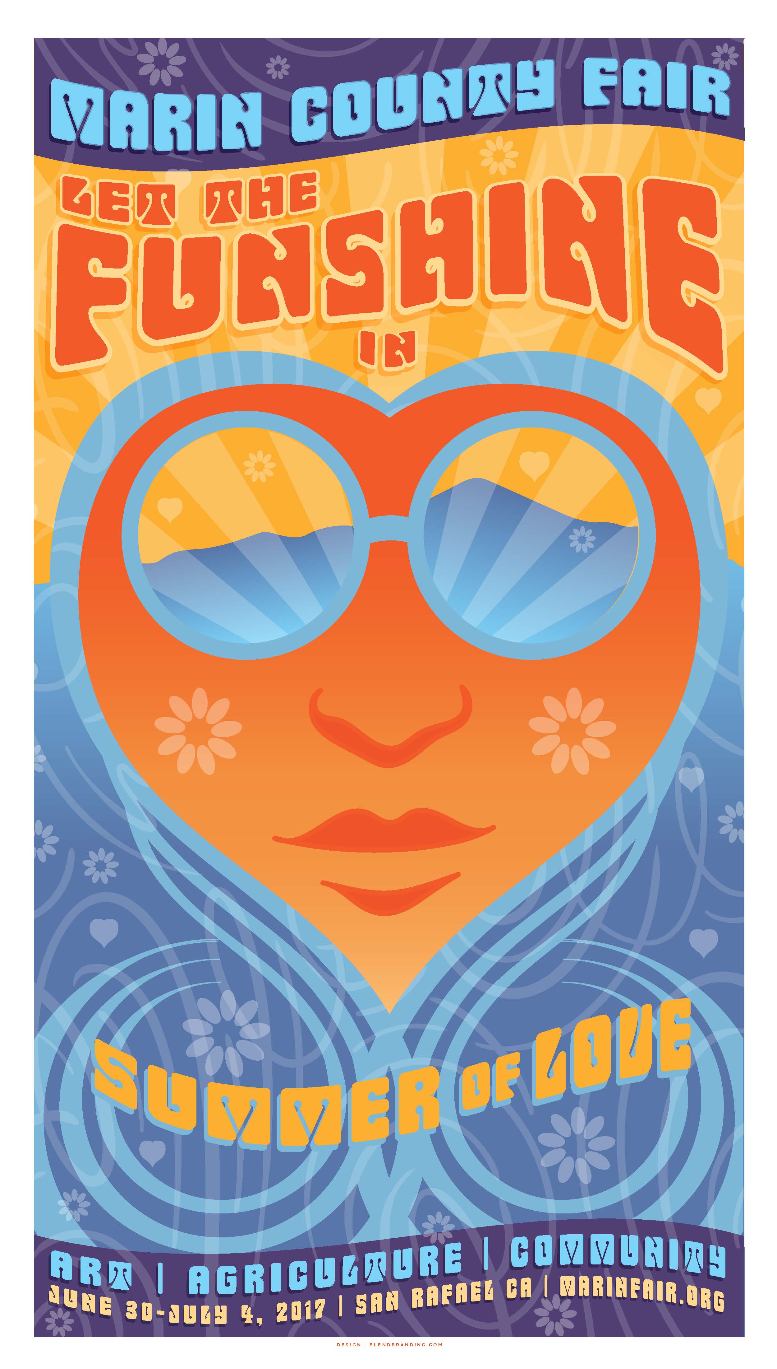 The Marin County Fair poster for 2017