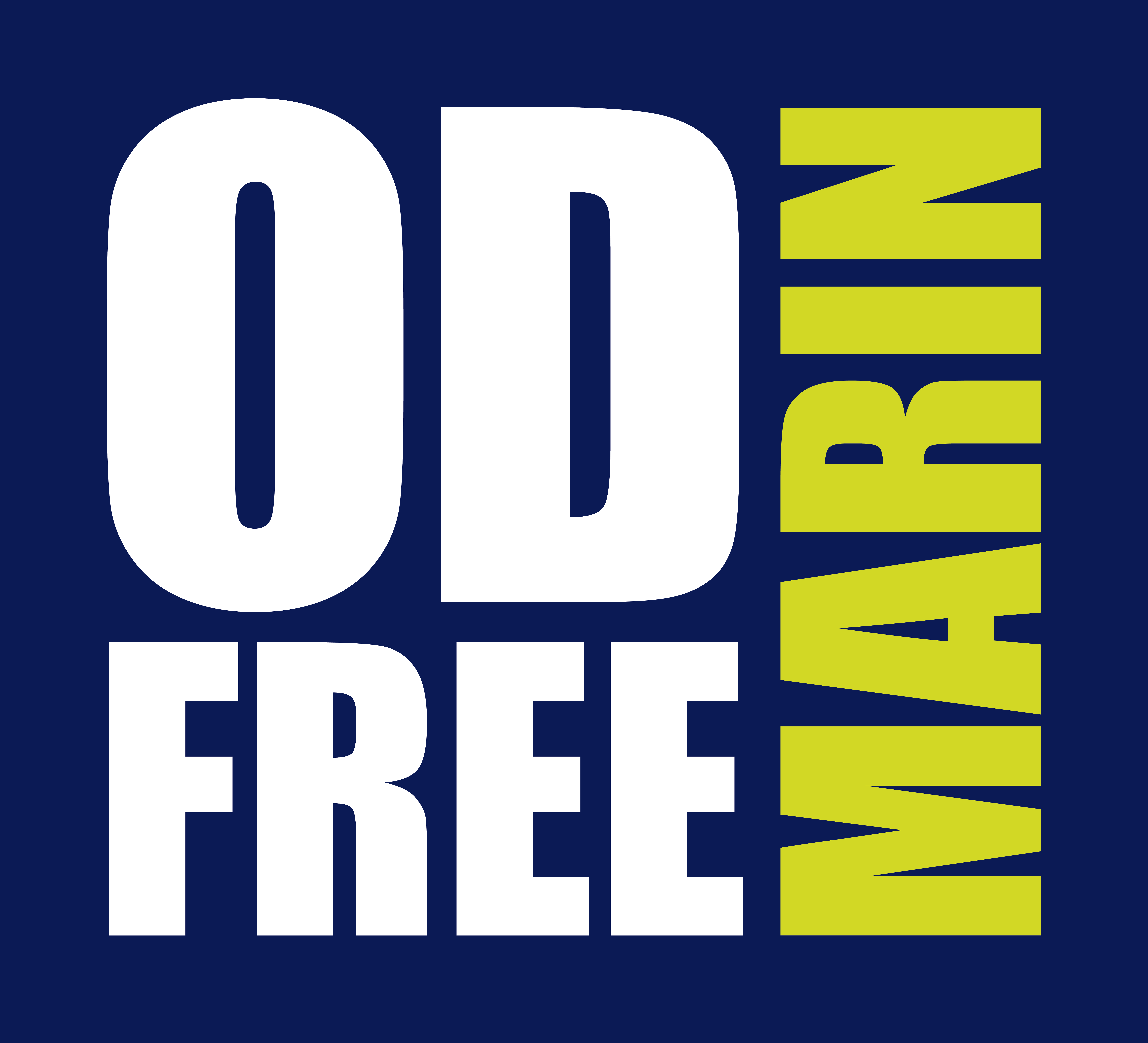 Graphic logo for OD Free Marin