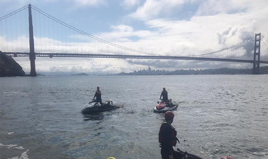 Multi-Agency Water Rescue Training in San Francisco Bay