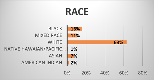Rental assistance recipients race data