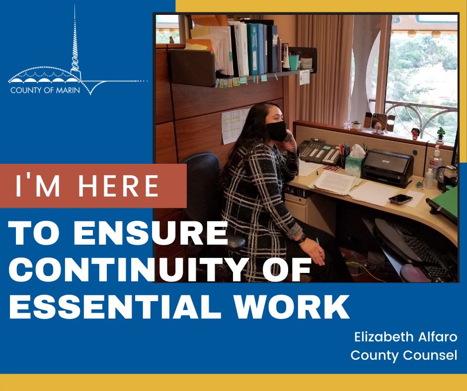 To ensure continuity of essential work slide - CL Elizabeth Alfaro