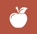 healthy communities icon, apple