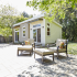 Accessory Dwelling Unit located in a backyard.