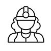 icon image of a construction worker