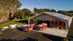 Tomales fire station