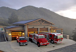 Throckmorton Ridge Fire Station