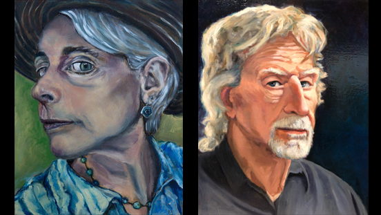 Face Time Exhibit - Portrait of Marin County Person