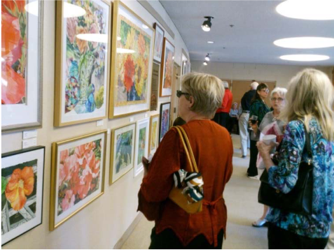 Art Exhibition with Audience