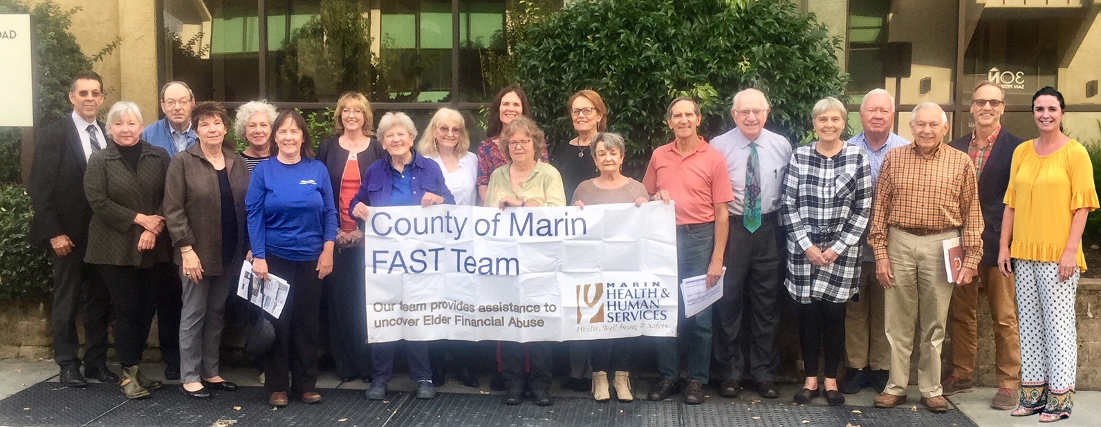 The FAST team includes volunteers with expertise in accounting, law, business, and banking.