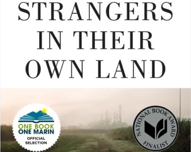 Cover photo of the book "Strangers in Their Own Land"