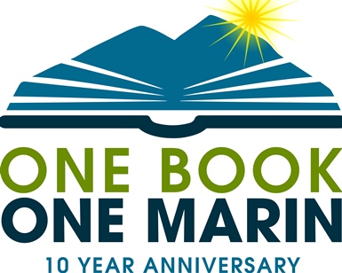 Logo that says One Book One Marin