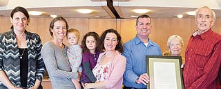 IPM Commission handing out award