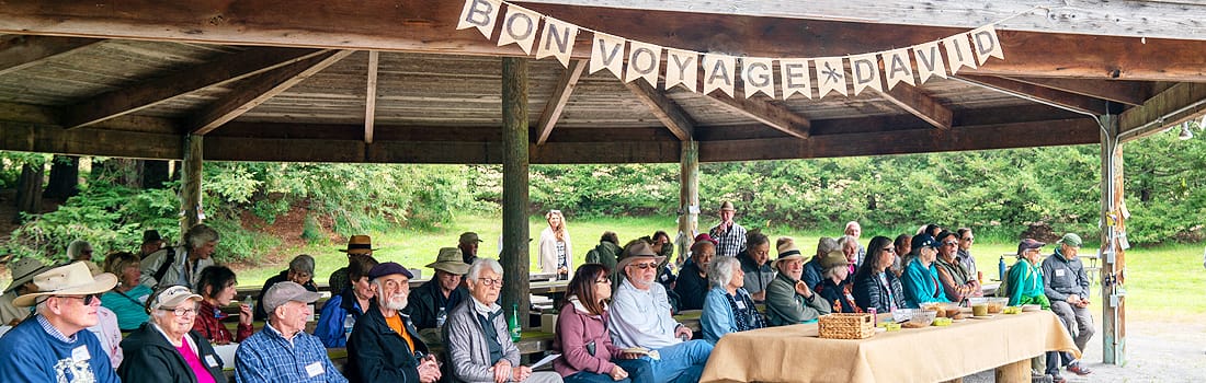 Group celebration at Stafford Lake Park