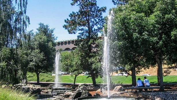 Lagoon Park fountains