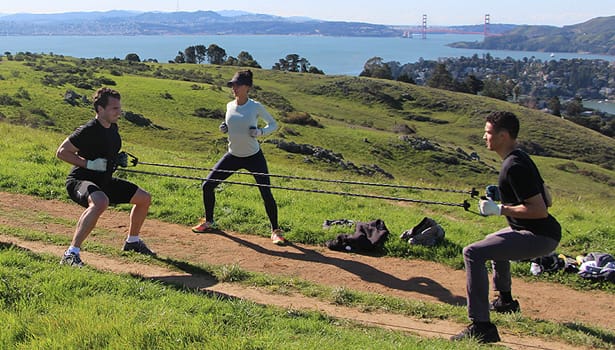 Tiburon Uplands people exercising